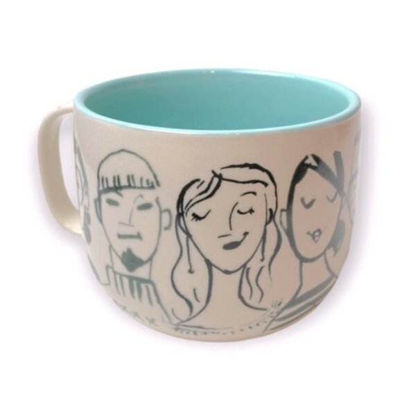 Anthropologie People Person Faces Mug - Picture 11 of 11